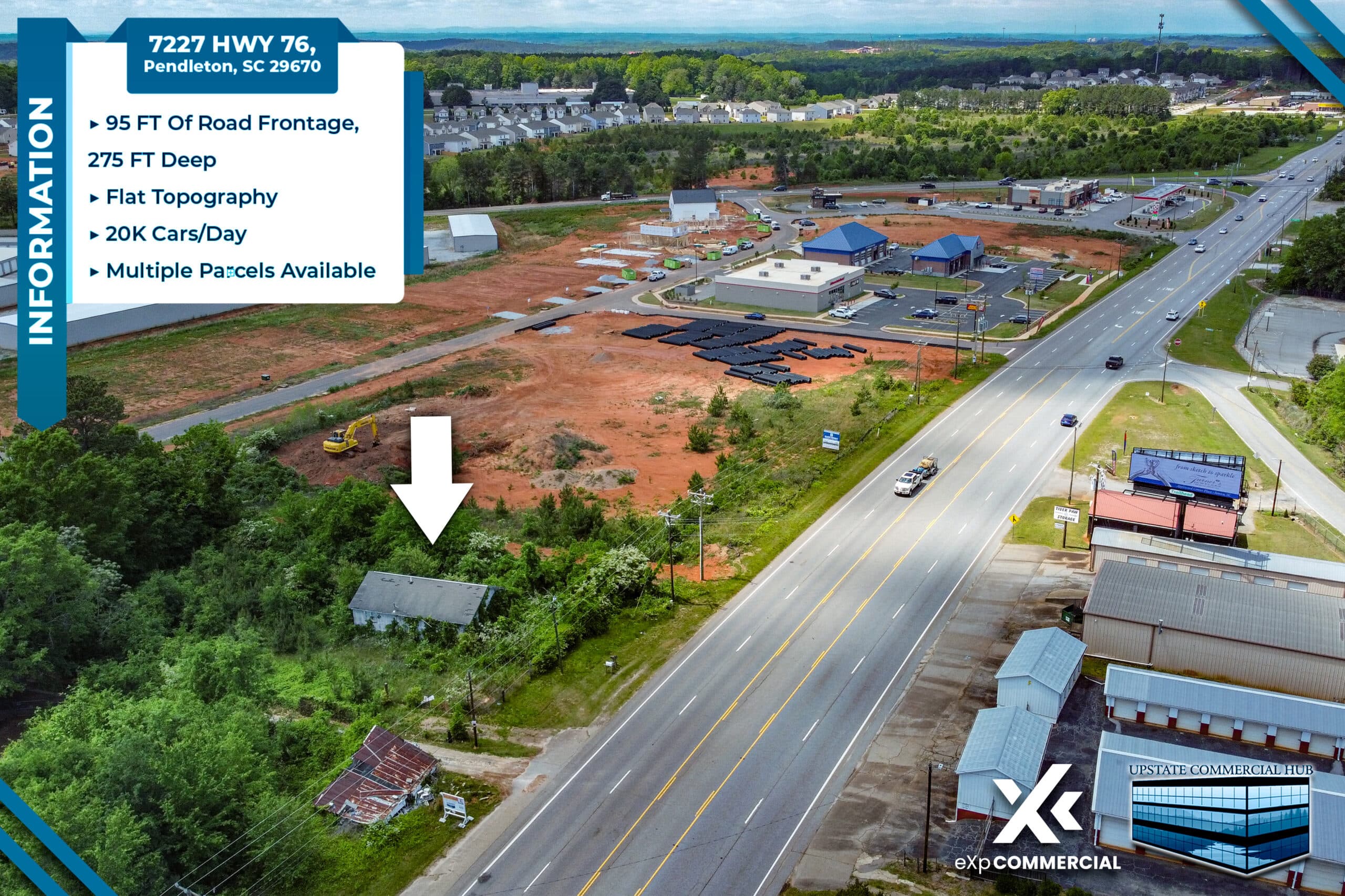 Flat Land For Sale- HWY 76- Pendleton SC photo 10
