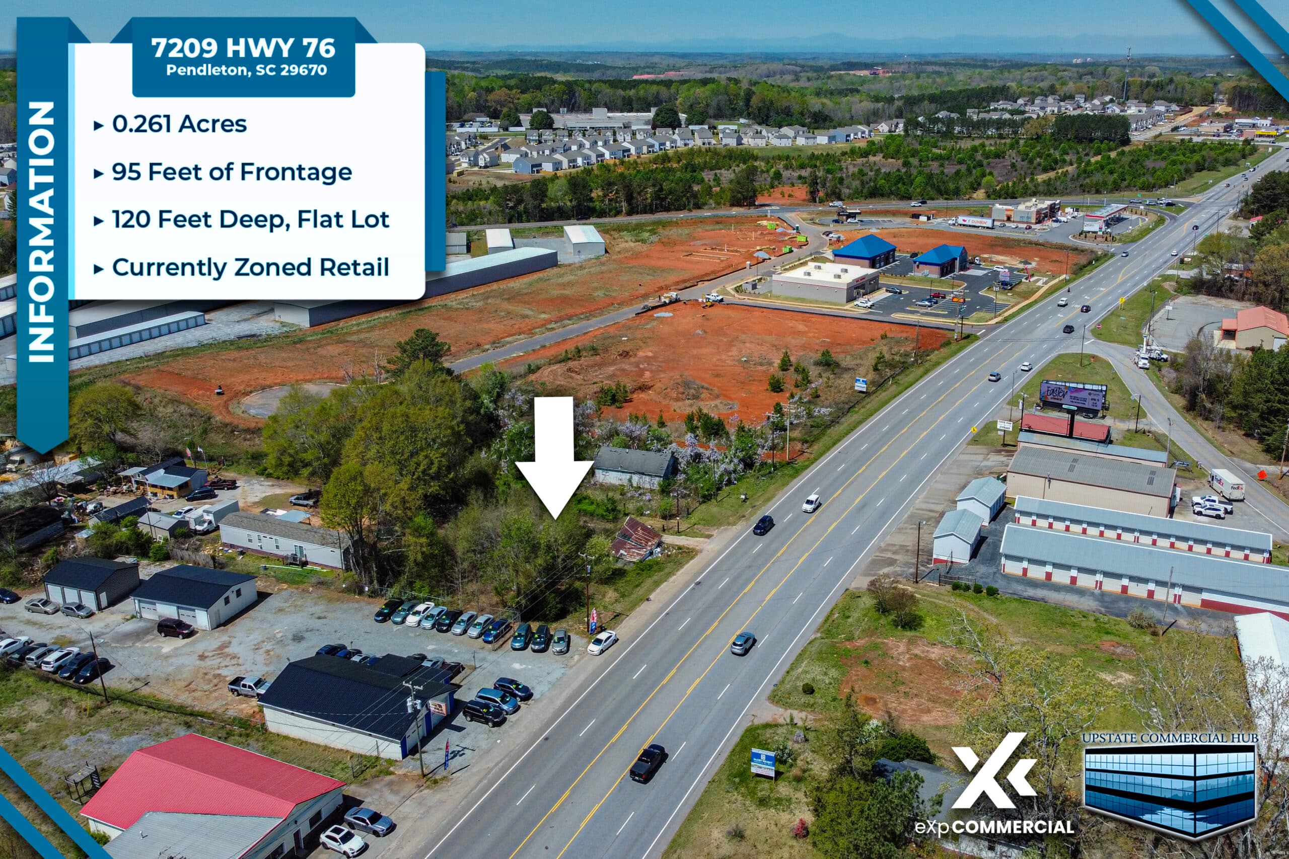 1/4 Acre Land- HWY 76- Pendleton photo 2