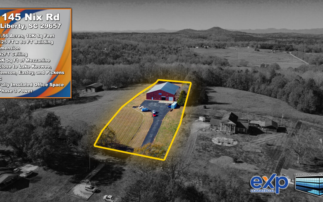 Large Warehouse- Pickens County- Ready to Use